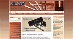 Desktop Screenshot of ecigarety.eu